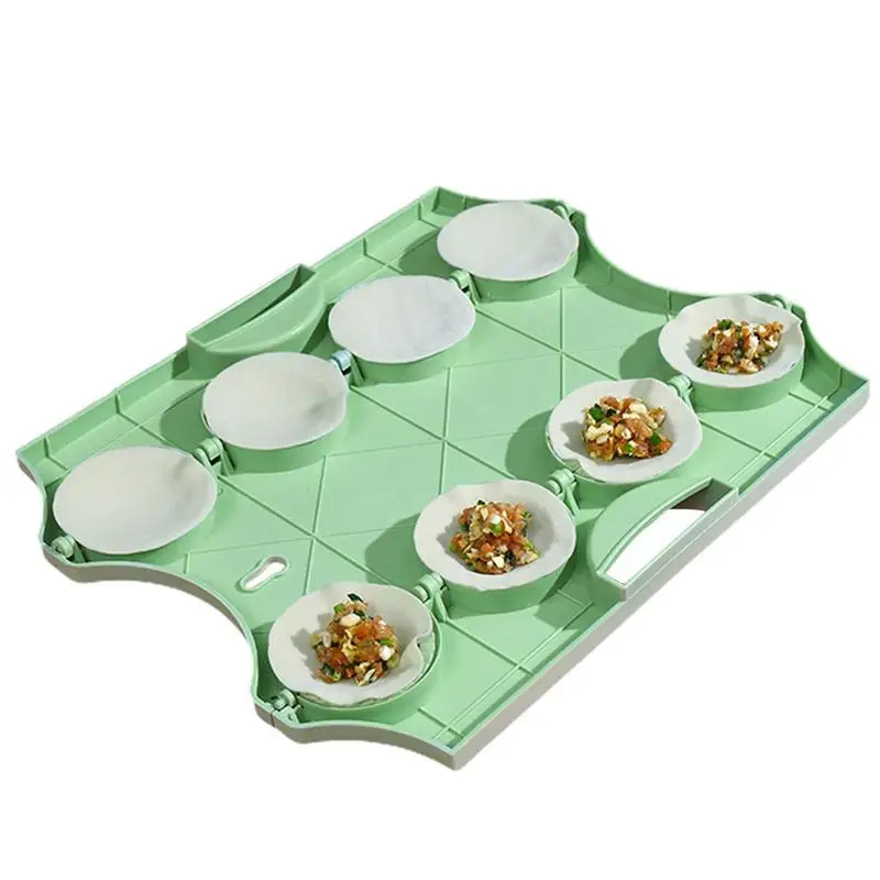 

Пресс-форма для вареников, кухонный инструмент Wonton, 8 отделений, для упаковки теста, Равиоли