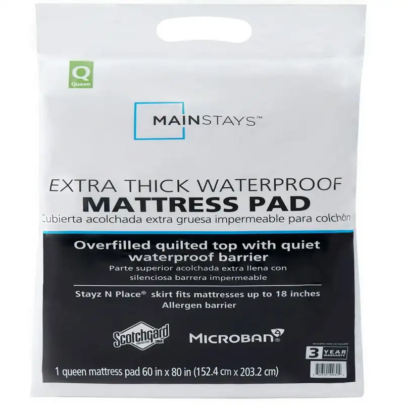 

Thick Waterproof Mattress Pad, Queen Mattress topper full size Camping mattress Base para cama Colchones memory foam Colchon tw