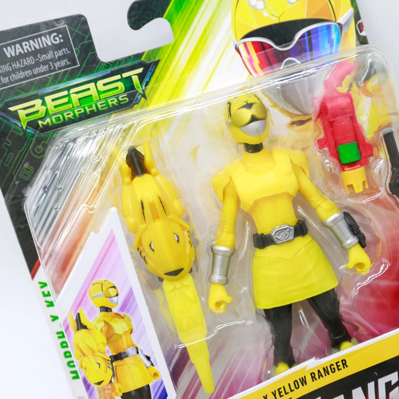 Hasbro Power Rangers Beast Moprhers Коллекция Фигурка Игрушка Cassie Zhane Riley Игрушки для детей
