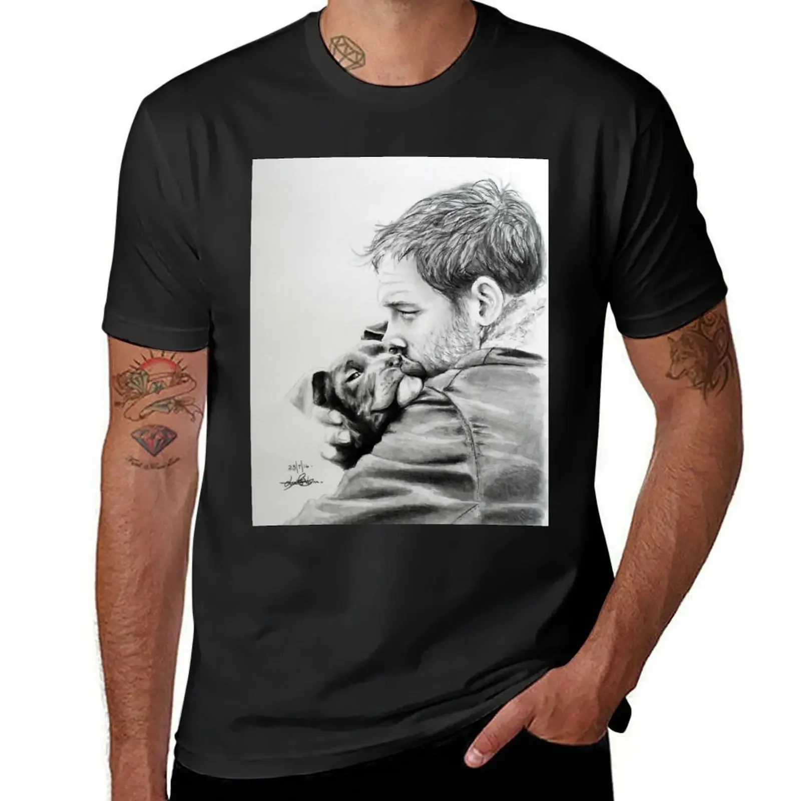 Футболка Tom Hardy винтажная футболка с рисунком забавная рубашка хлопковые