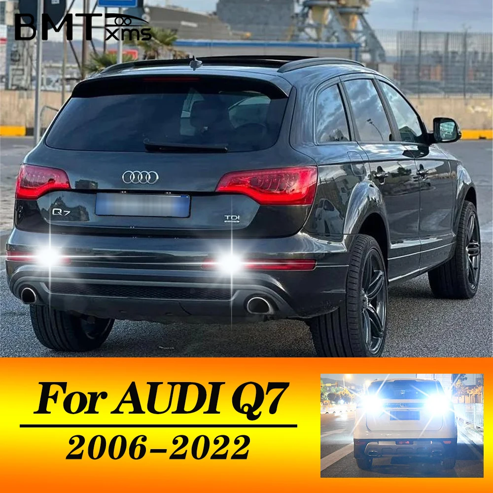 

Комплект Из 2 Светодиодных Ламп BMTxms W16W T15 Для Задних Фонарей Audi Q7 4L 4M 2006-2022, Высокая Яркость, 6000K, Белый Свет