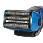 Бритвенные лезвия Kemei для электрического триммера для бороды, бритвенная головка с четырьмя лезвиями, аксессуары для парикмахеров