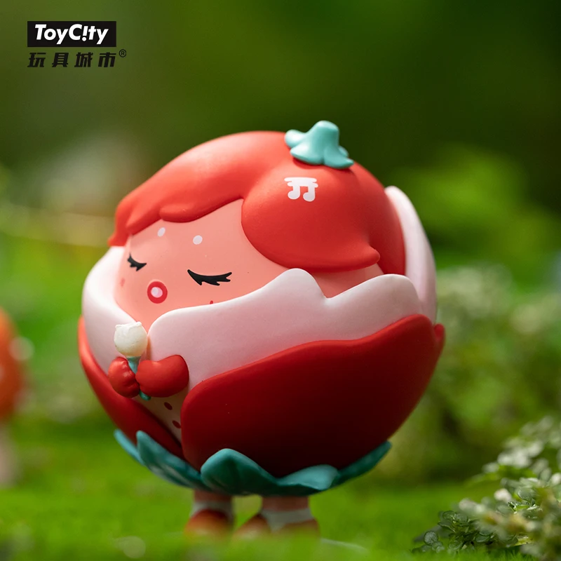 

Blind Box Toy Puffy Flower Series Guess Bag Caja Ciega Guess Bag Kawaii Action Surprise Doll Anime Figures Girl Gift Mystery Box