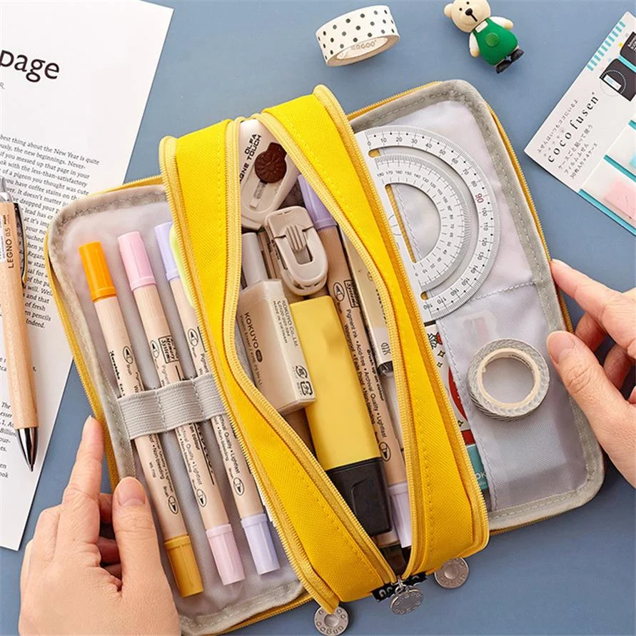 

Pencil Cases High Capacity Pencilcase Estuches Escolares Trousse Scolaire Estojo Escolar School Accessories Pen Case Bags Box
