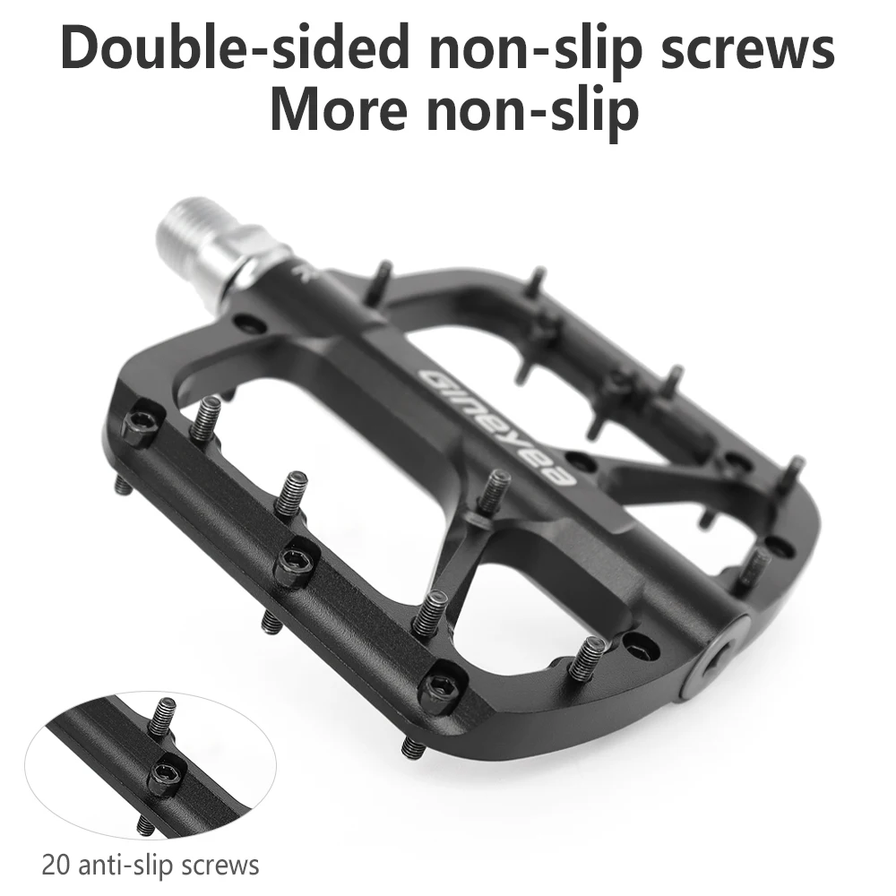 Сверхлегкие педали GINEYEA K608 для шоссейного велосипеда MTB DU с подшипником