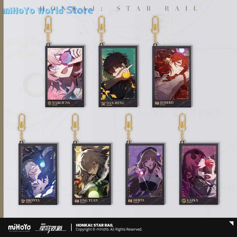 Подвеска MiHoYo официальная подлинная игра Honkai Star Rail BRONYA Launch серия обратного