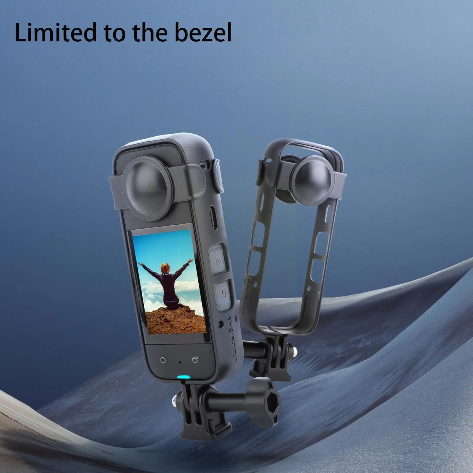 

Protection Cage Frame For Insta360 X3 Protective Frame Cold Shoe Border Case Lens Cover Adapter Bracket Extension Accessori J9R4