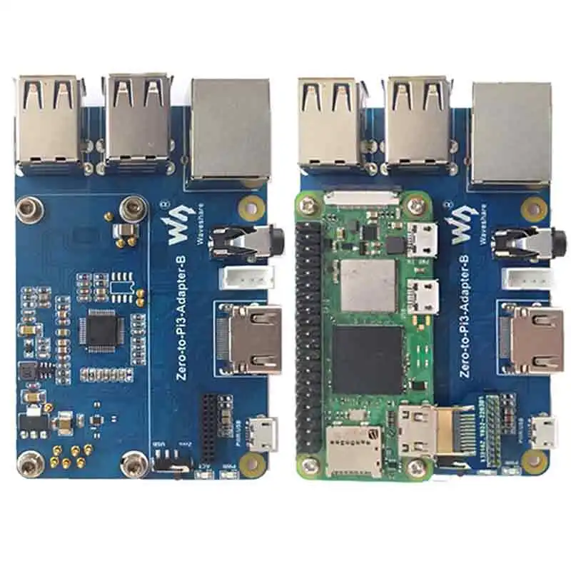Raspberry Pi Zero 2 Вт к 3B адаптер с USB аудио звуковой картой совместим динамиком чехол PI0 Φ