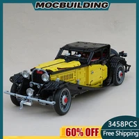 moc building block super sports car bugatti 50t technology bricks diy assembled model racing toy holiday gifts