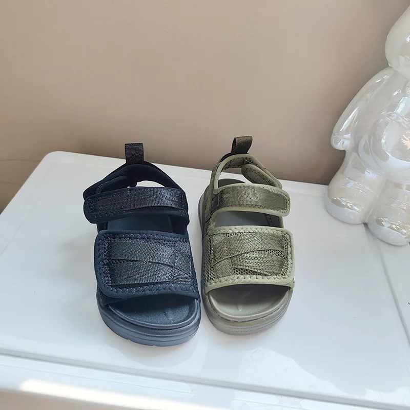 

Детские повседневные сандалии Новинка Лето 2023 сандалии для мальчиков пляжная обувь с мягкой подошвой спортивные сандалии для девочек