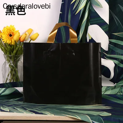 4 размера 50 шт. большой Подарочный пакет бутиковая тканевая упаковка пластиковый