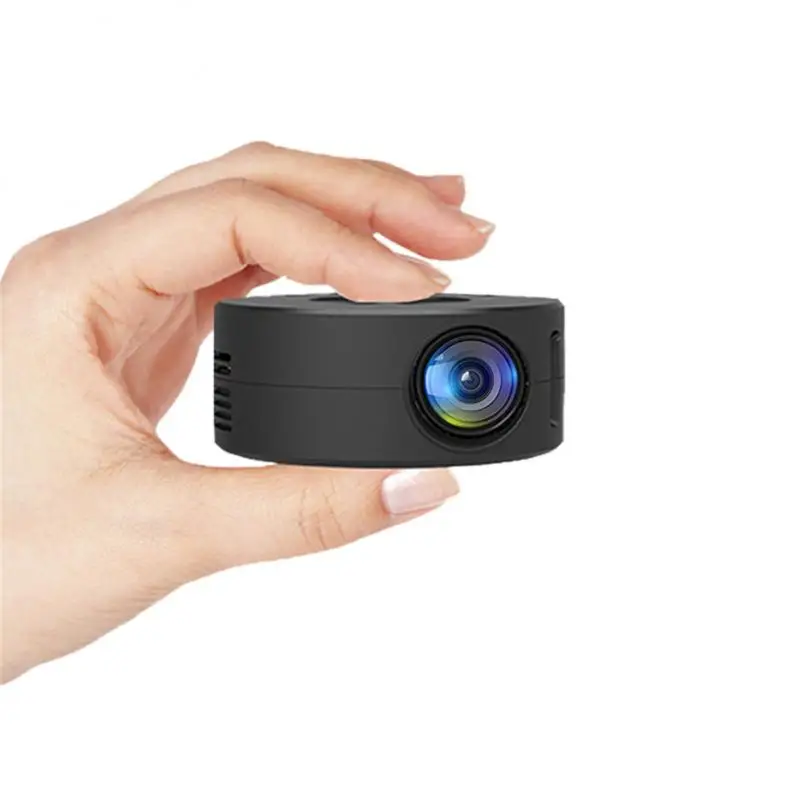 

YT200 Mini Projector LED Home Media Player Audio Portable Proyectors 320X180 Pixels Supports 1080P USB Video Beamer