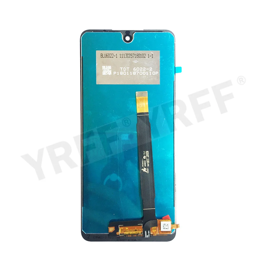 for wiko view 2 lcd display screens with frame for wiko view2 w_c800 mobile phone touch screen digitizer glass panel sensor free global shipping