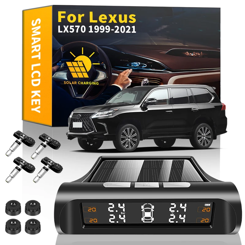 

Система мониторинга давления в шинах LEXUS LX570 1999-2021, с ЖК-дисплеем