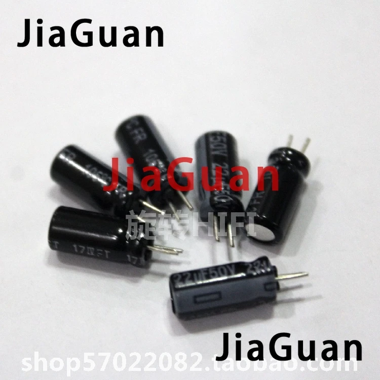 

20 шт., новые электролитические конденсаторы Matsushita FR 50V22UF 5X11MM 22 мкФ 50V, аудиоэлектролитические конденсаторы fr 22UF/50V 50V 22uF, высокая частота, низкое сопротивление