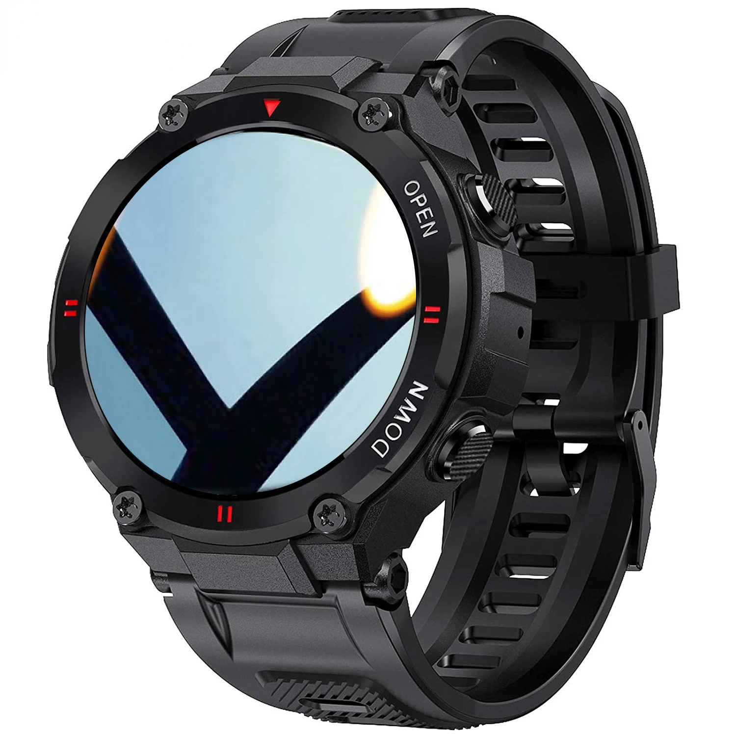 

2023 New Smart Watch Men 400Mah Big Battery Music Play Fitness Tracker Bluetooth Call Sport Smartwatch Men Custom Dial Berserk