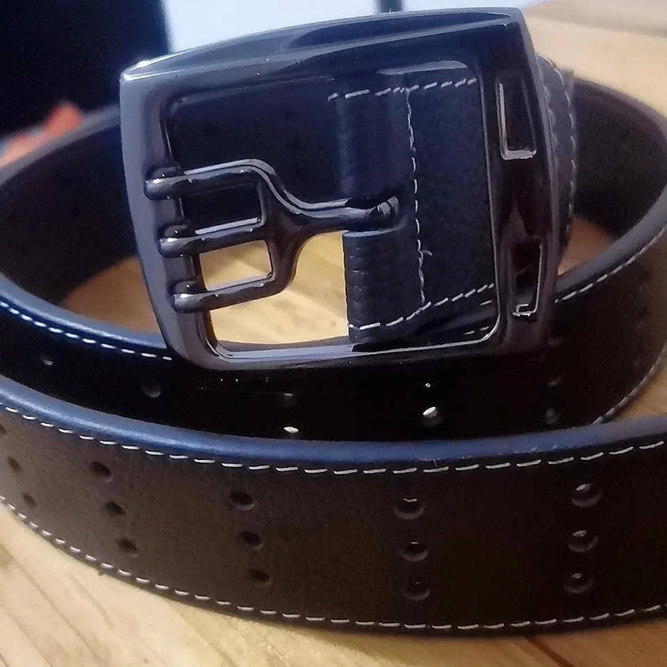 Fashion High-End Thick Durable Needle Buckle Belt High Quality Men And Women Casual Versatile Personality Detailed Belt A3244