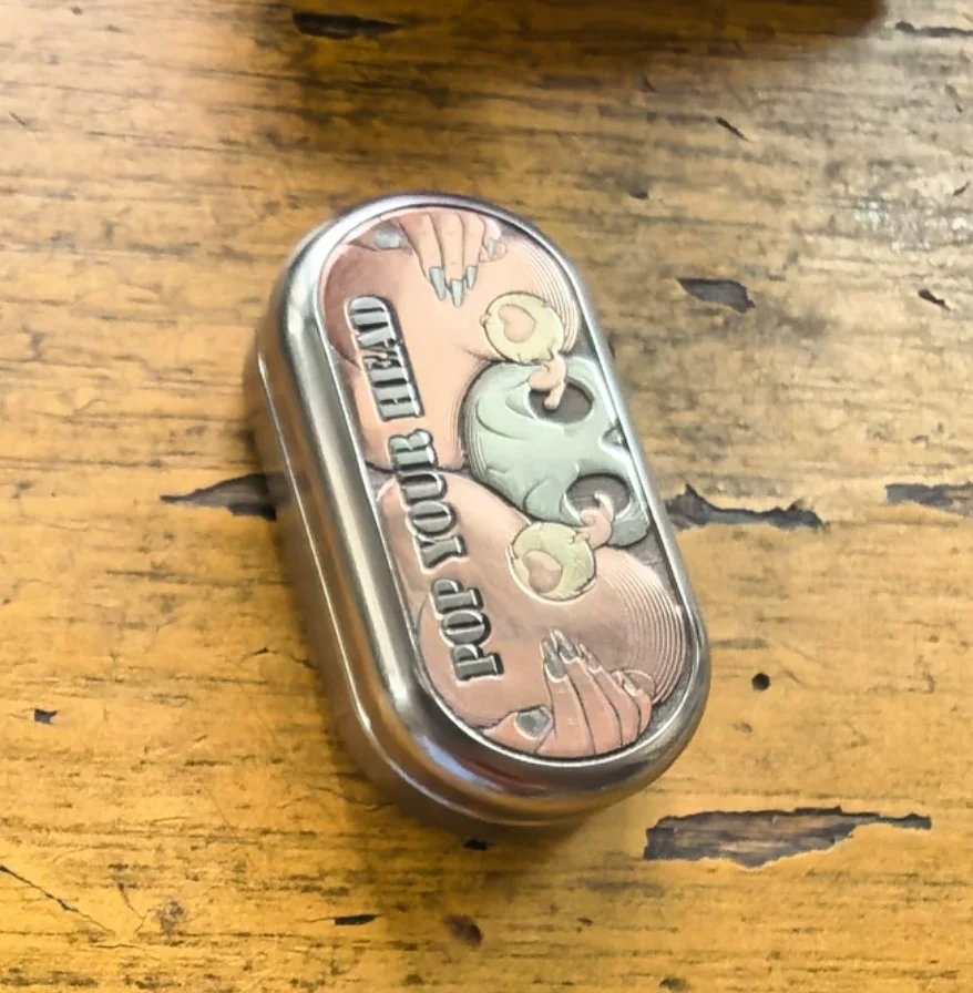 Бу EDC Bigdan Coin Burning Diagram - титановый фиджет-слайдер для снятия стресса (art.: 3920dbd7eb785) - 3920dbd7eb785