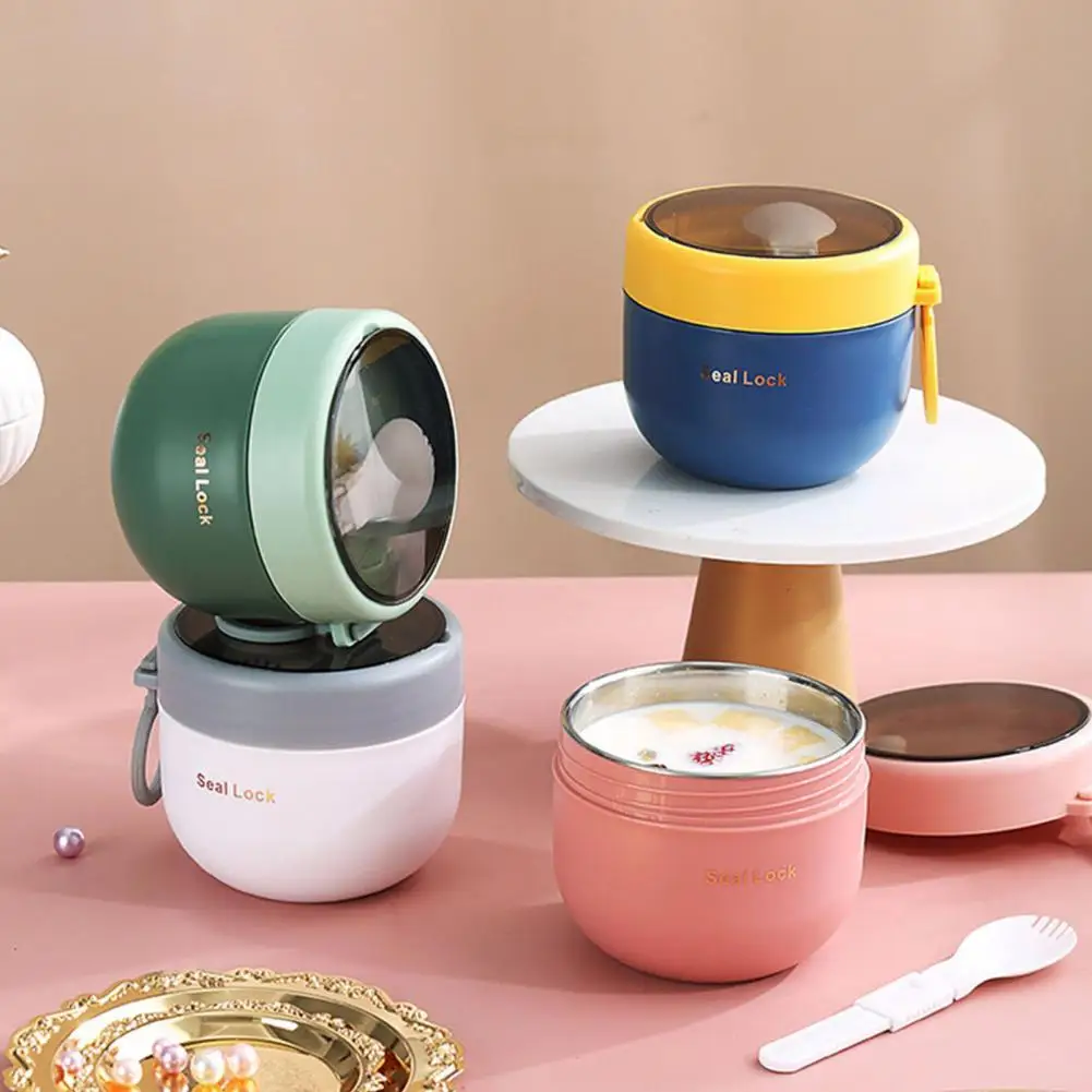 Термоемкость для еды изолированная чашка супа контейнеры Ланч-бокс из