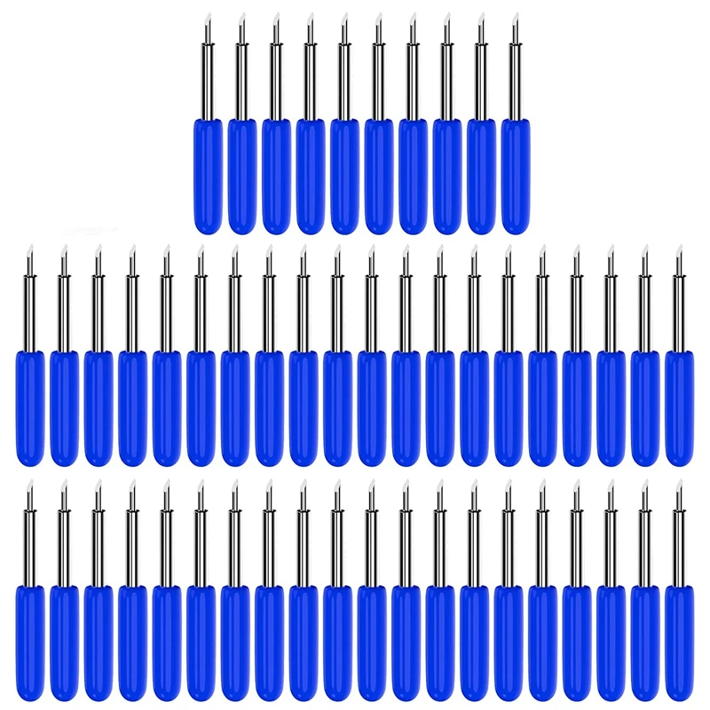 

Сменные глубокие лезвия 50 шт., совместимые с Cricut Explore Air/Air 2/Air 3/, режущее лезвие