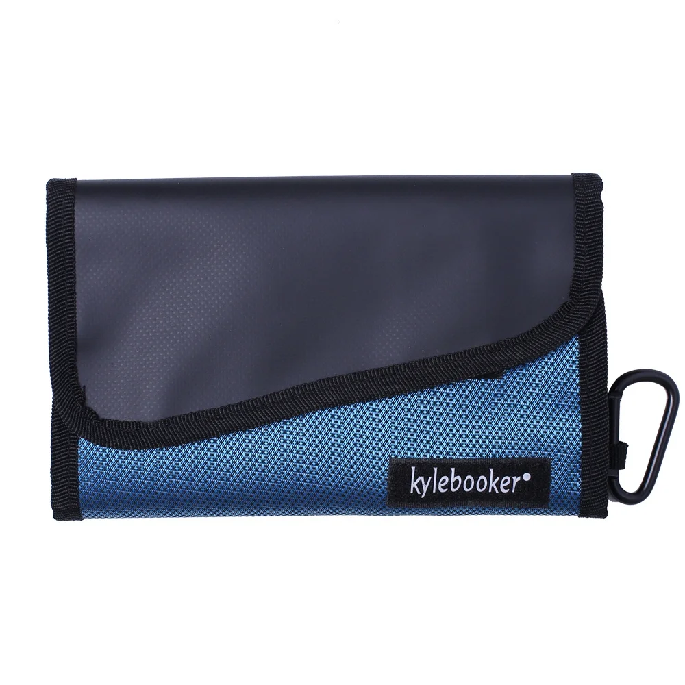 

Kylebooker Fishing Soft Bait Binder Wallet Case Lure Tackle Storage Bag