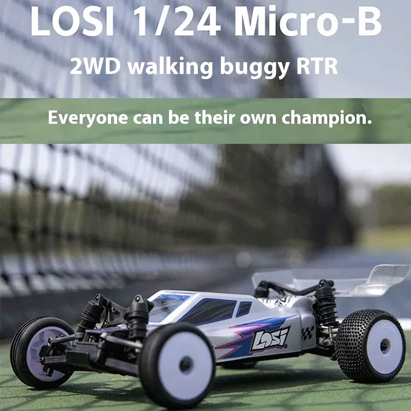 Losi Новый 1/24 Радиоуправляемый автомобиль Micro-B 2wd Багги с дистанционным