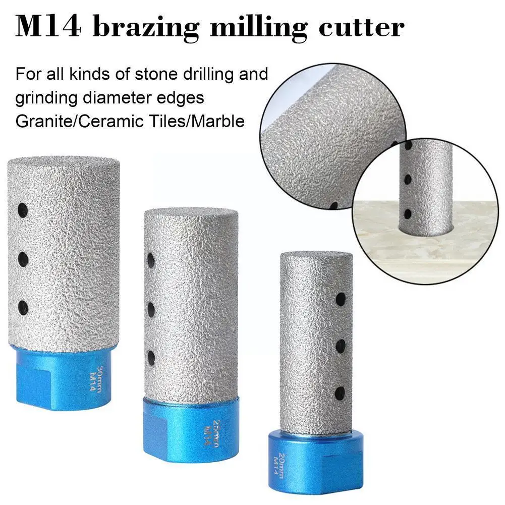 

Алмазная насадка для керамической плитки, гранита, мрамора, 1 шт., 20/25/30 мм