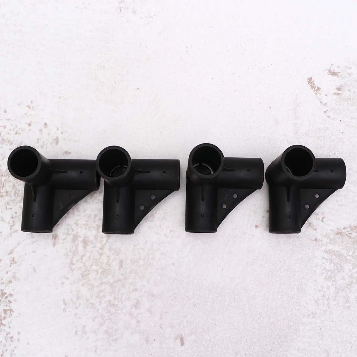 

10PCS 25mm Furniture Pipe Connector Three Way Corner Connectors Tube Building Tee Connectors Fittings for Gardening Home Shop