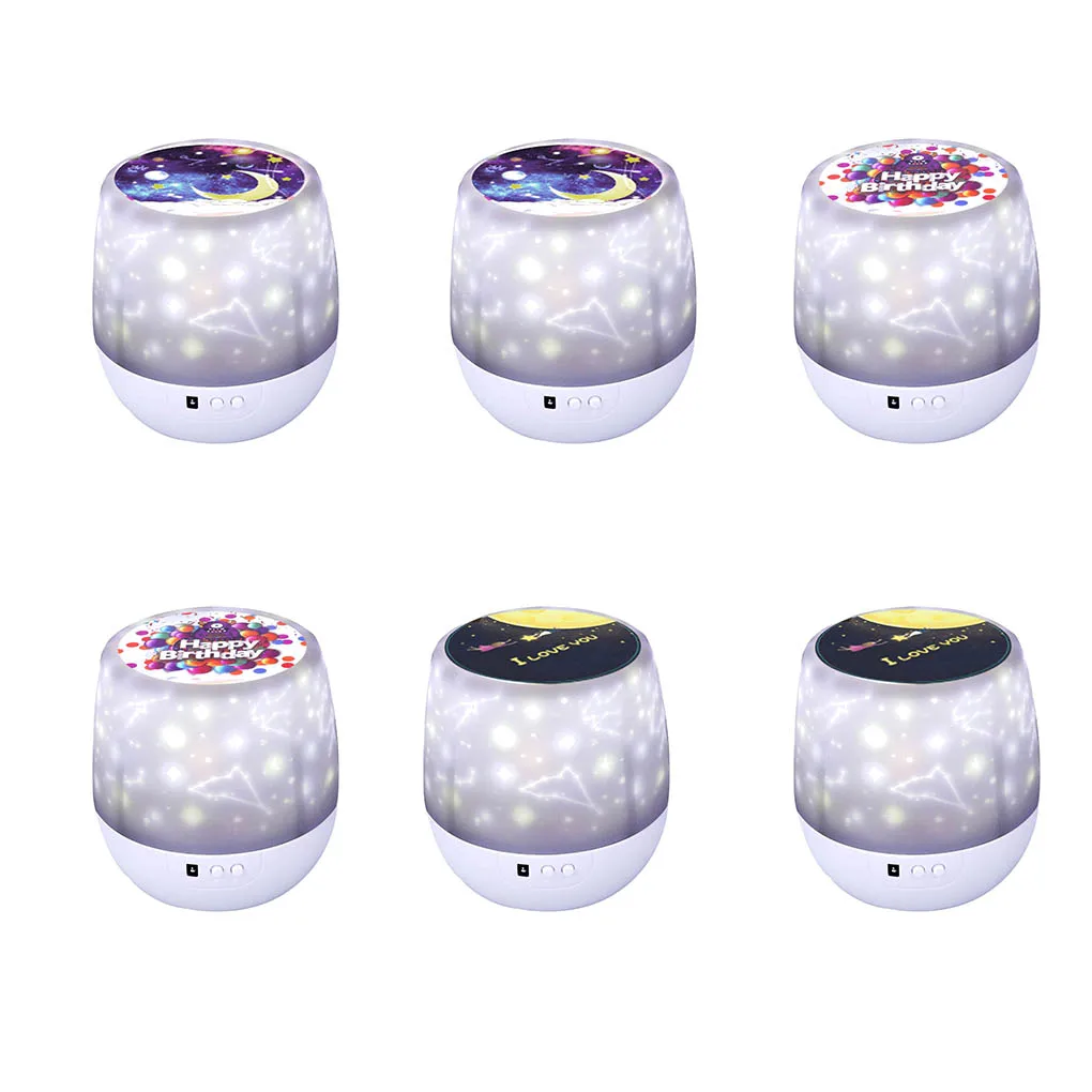 

Ночник для гостиной, спальни, Звездный проектор, регулируемая Ночная лампа, романтический декор, освещение, аксессуары, вращающийся тип 1