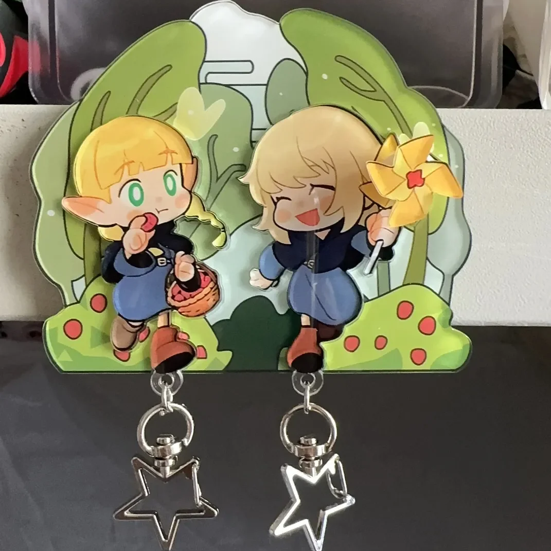 Аниме Delicious in Dungeon брелок для косплея наклейка на холодильник акриловый ключей