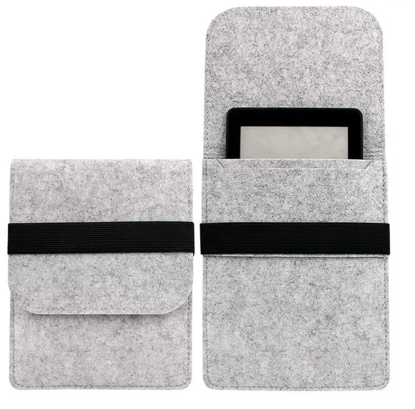 

1PCs Soft Case Felt Cover for Kindle Paperwhite 1/2/3 Voyage Oasis Pouch for Kindle 8th 6 Inch Ebook Universal Tablet Sleeve Bag