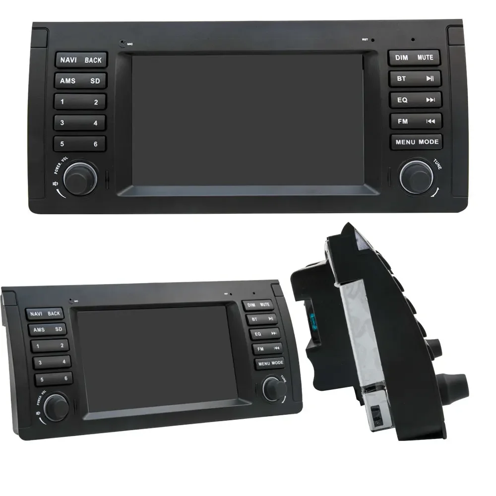 CHSTEK 7 &quotавтомобильный радиоприемник мультимедийный Carplay для BMW 5 серии X5 E53 E39 M5