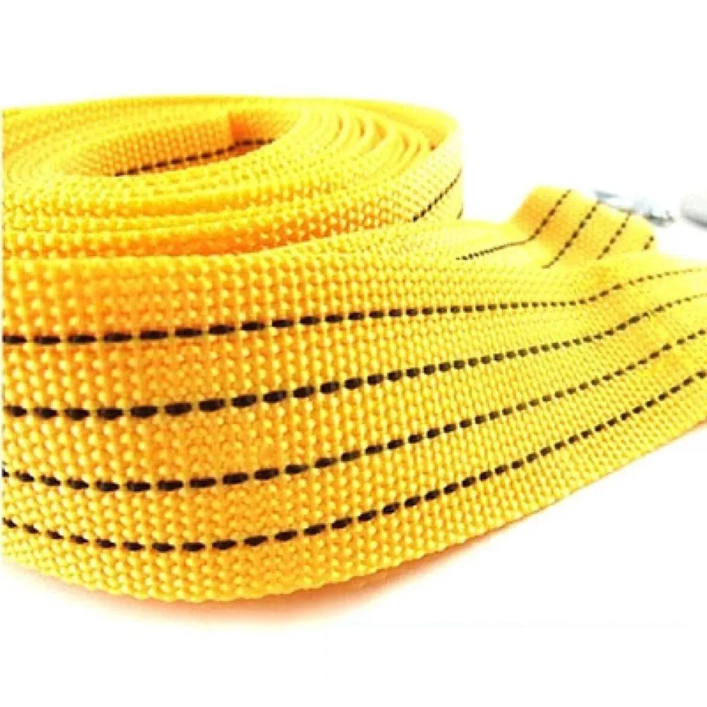 4 м тяжелый 3-тонный автомобильный буксировочный трос ремешок крючки для