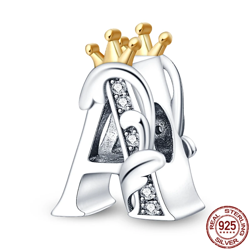 Рисунок 2 - Бусины алфавита для браслета Pandora