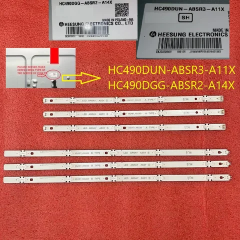 Светодиодная подсветка для телевизора 49 дюймов 49UJ654T 49UJ701V 49LJ614V 49UJ650 49UJ670V 49UJ670V 49UJ670V