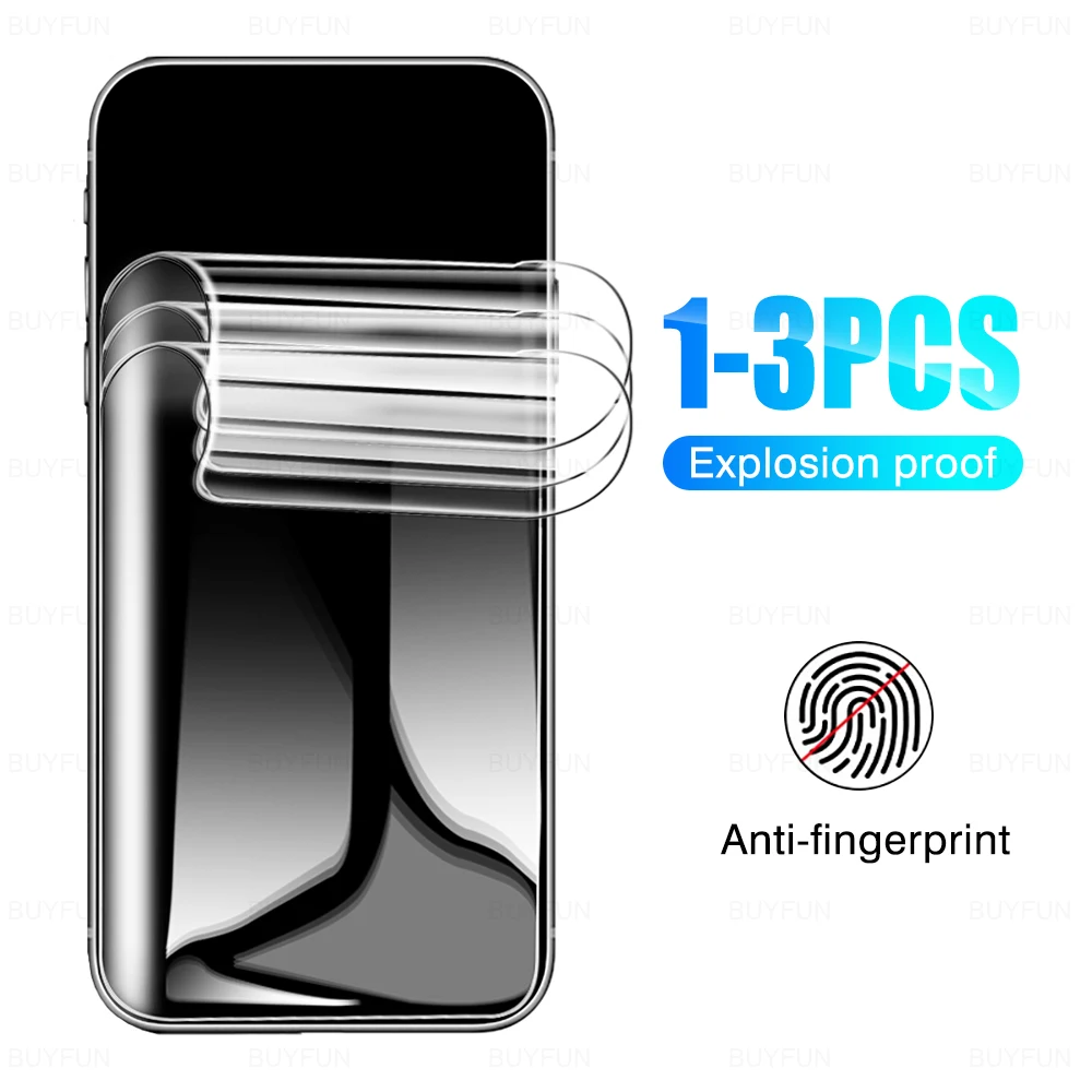 

3 шт./2 шт./1 шт. гидрогелевые пленки для Samsung S22 Ultra S 22 Plus FE 22 + Galaxy S22 S21 Ultra Plus FE 5G 4G защитный чехол для экрана