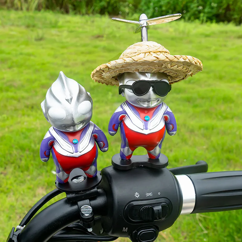 Аниме милые Q-Version Ultraman толстые фигурки серии орнамент электрический велосипед