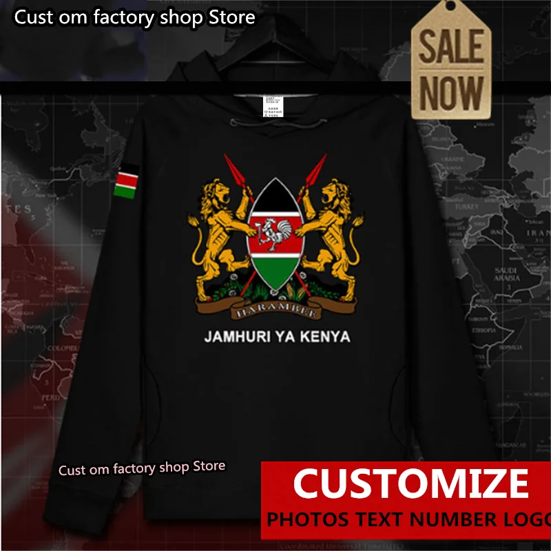 

Republic of Kenya Kenyan KEN coat mens Autumn hoodie pullovers hoodies sweatshirt thin streetwear clothes tracksuit jerseys