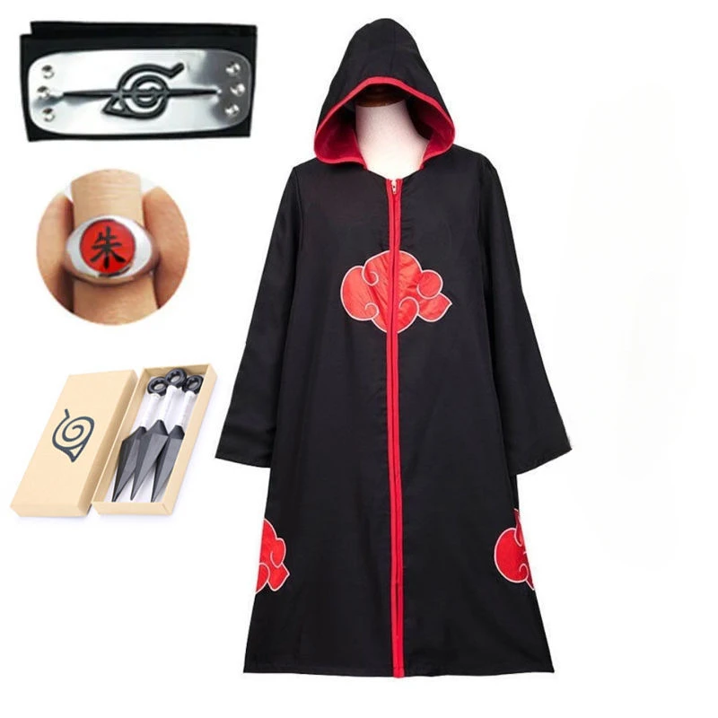 

Одежда Наруто, красная, дневная накидка Xiao, Uchiha Sasuke Eagle, организация, COS, аниме одежда четвертого поколения