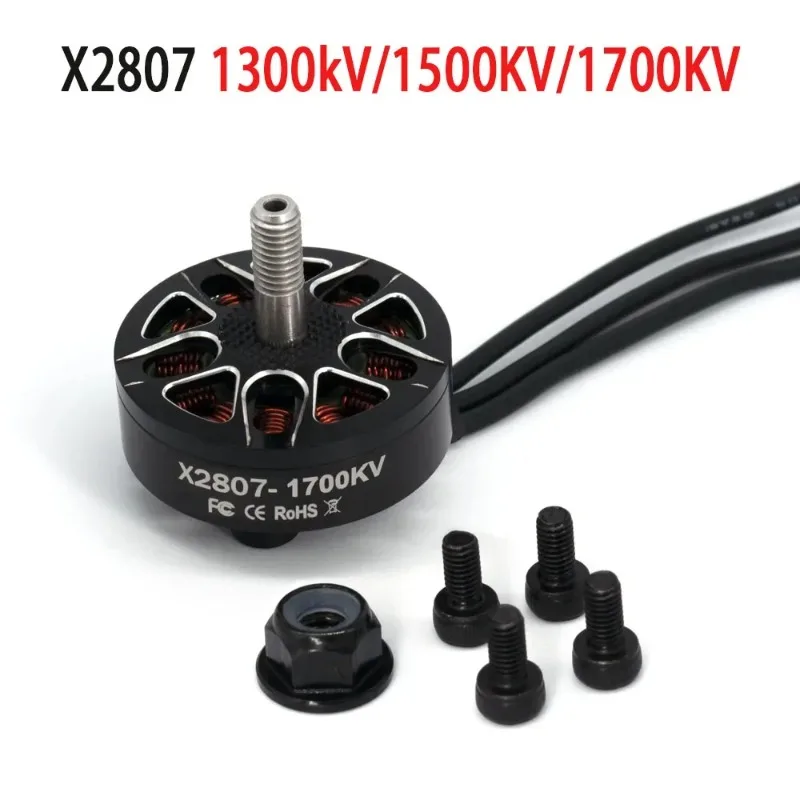 E-power x2807 2807 двигатель 1300kv 4s 1500kv 1700kv 6s бесщеточный для fpv фристайл 7-дюймовый дрон lr7