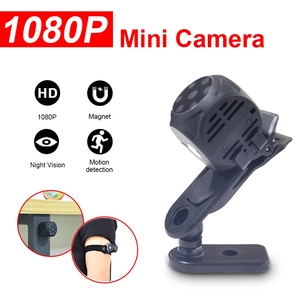 

MD21 Micro mini cameras outdoor hd1080p digital magnetic body motion detection recording snapshots camera infrared night vision