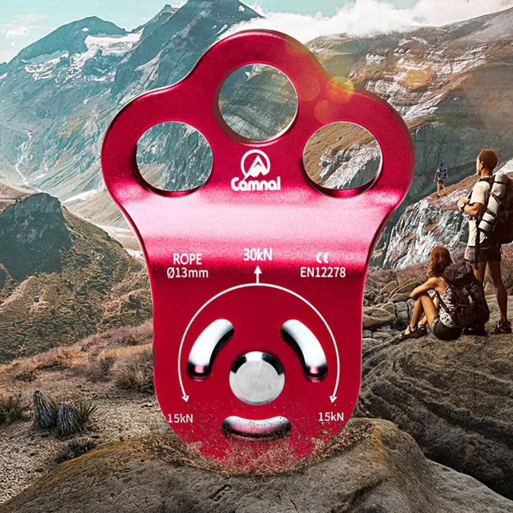 

Excellent Rock Climbing Single Pulley Bearing Pulley Block Bearing Reliable Simple Installation