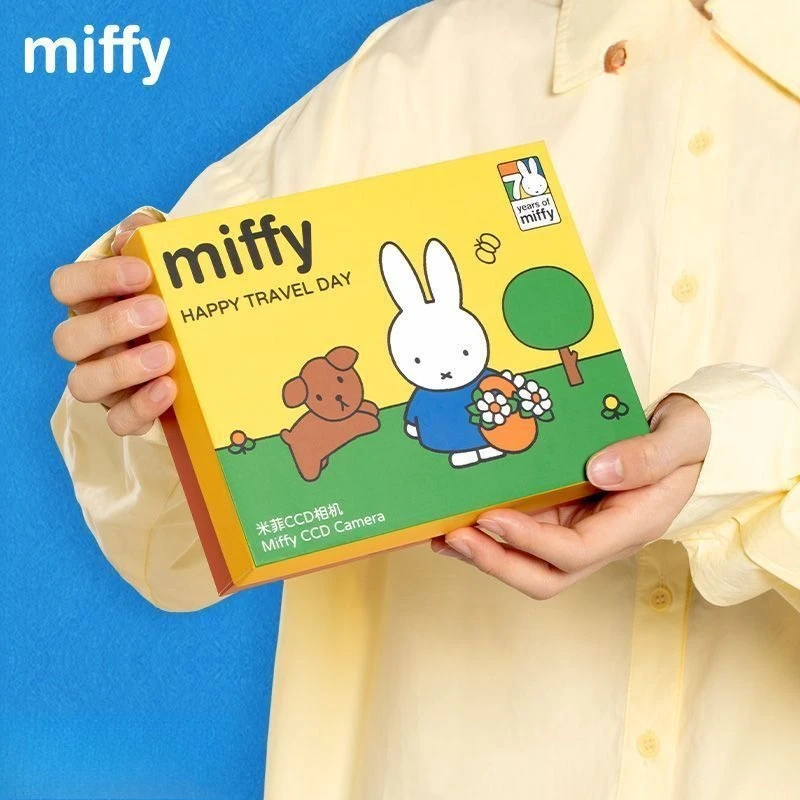 Фото Аниме-камера Miffy CCD в подарочной коробке: милый и изысканный подарок на день рождения для женщин и девушек, чтобы делать красивые и милые фотографии. №3