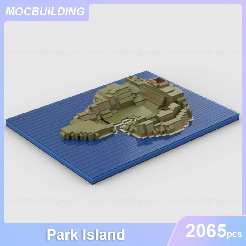 

Park Island Modular Buildings Micro Version Model MOC Blocks DIY Assemble Bricks Creative Educational Display Toys Gifts 2065PCS