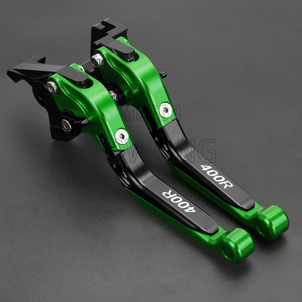 Фото Для Kawasaki NINJA400R NINJA 400R 400 R 2018 2019 2020 аксессуары для мотоциклов, набор тормозных рычагов сцепления, складные рычаги ручки №3