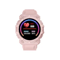 y56 round screen smartwatch men women fitness tracker heart rate blood pressure monitor smart sport bracelet for andriod ios