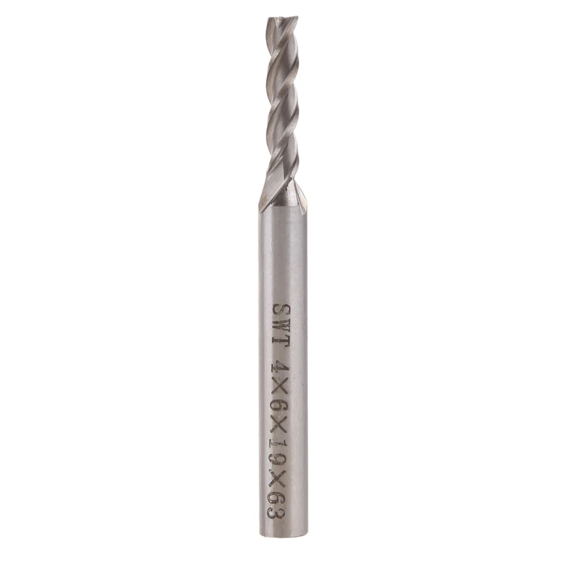 

Extra Long 4mm 3 Flute HSS & Aluminium End Mill Cutter CNC Bit Extended