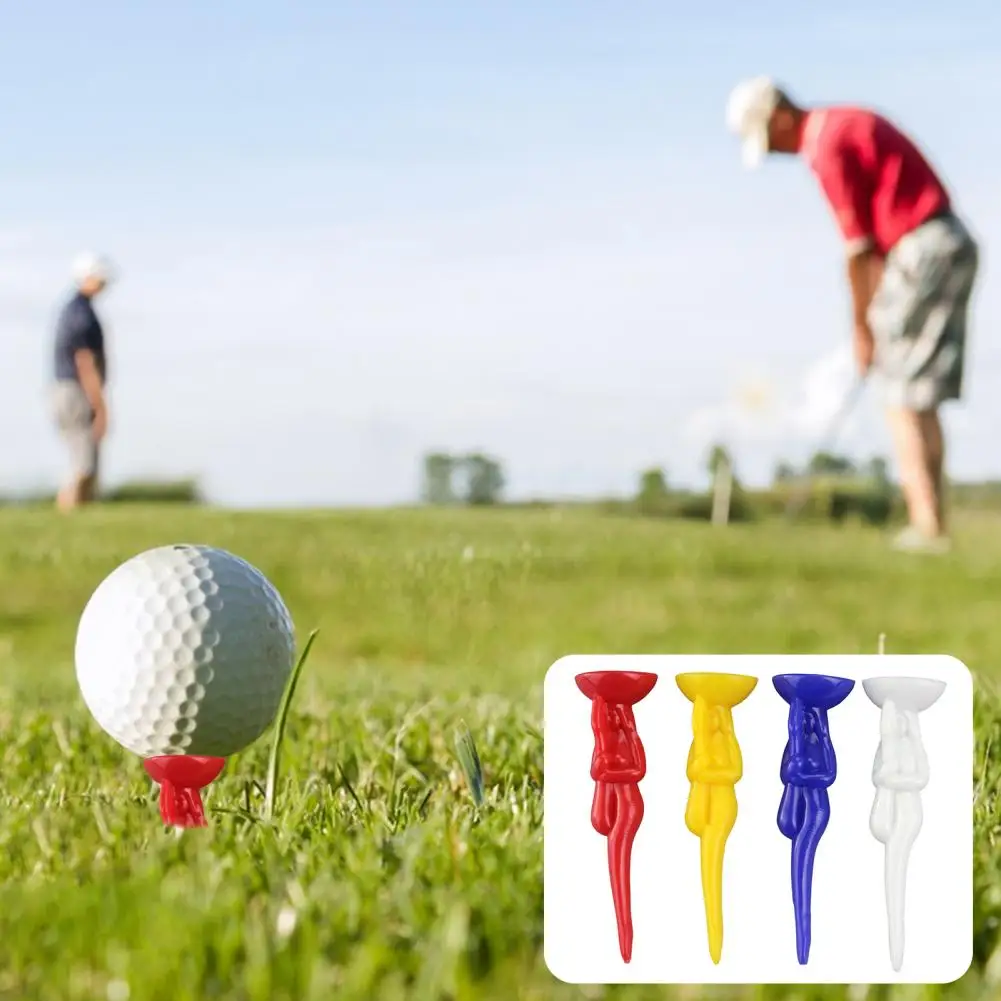 

Golf Tees Low-Resistance Tip Beauty Styling Waterproof Ball Tees Anti-crack Unbreakable Stabilize Golf Beauty Spikes