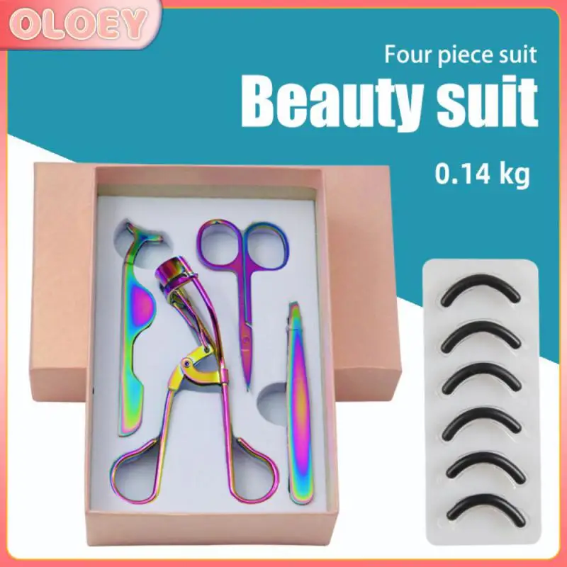 

4pcs/set Portable Eyebrow Trimmer Kit Eyebrow Razor Set Eyebrow Scissors Comb Eye Brow Shaper Shaver Face Razor for Women Makeup