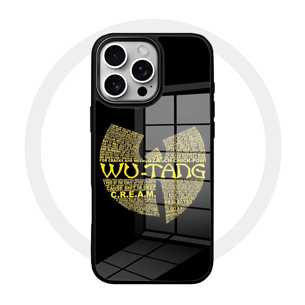 Чехол для телефона Wu-T-Tang Clan IPhone 16 15 14 13 12 11 Pro Max Plus Mini Magsafe Mirror беспроводной